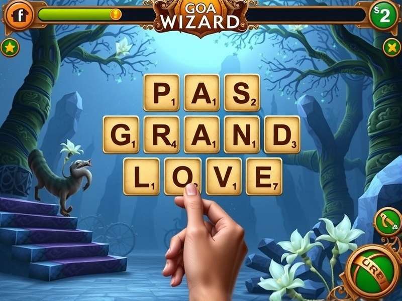 Goa Pass Word Wizard Gameplay Screenshot